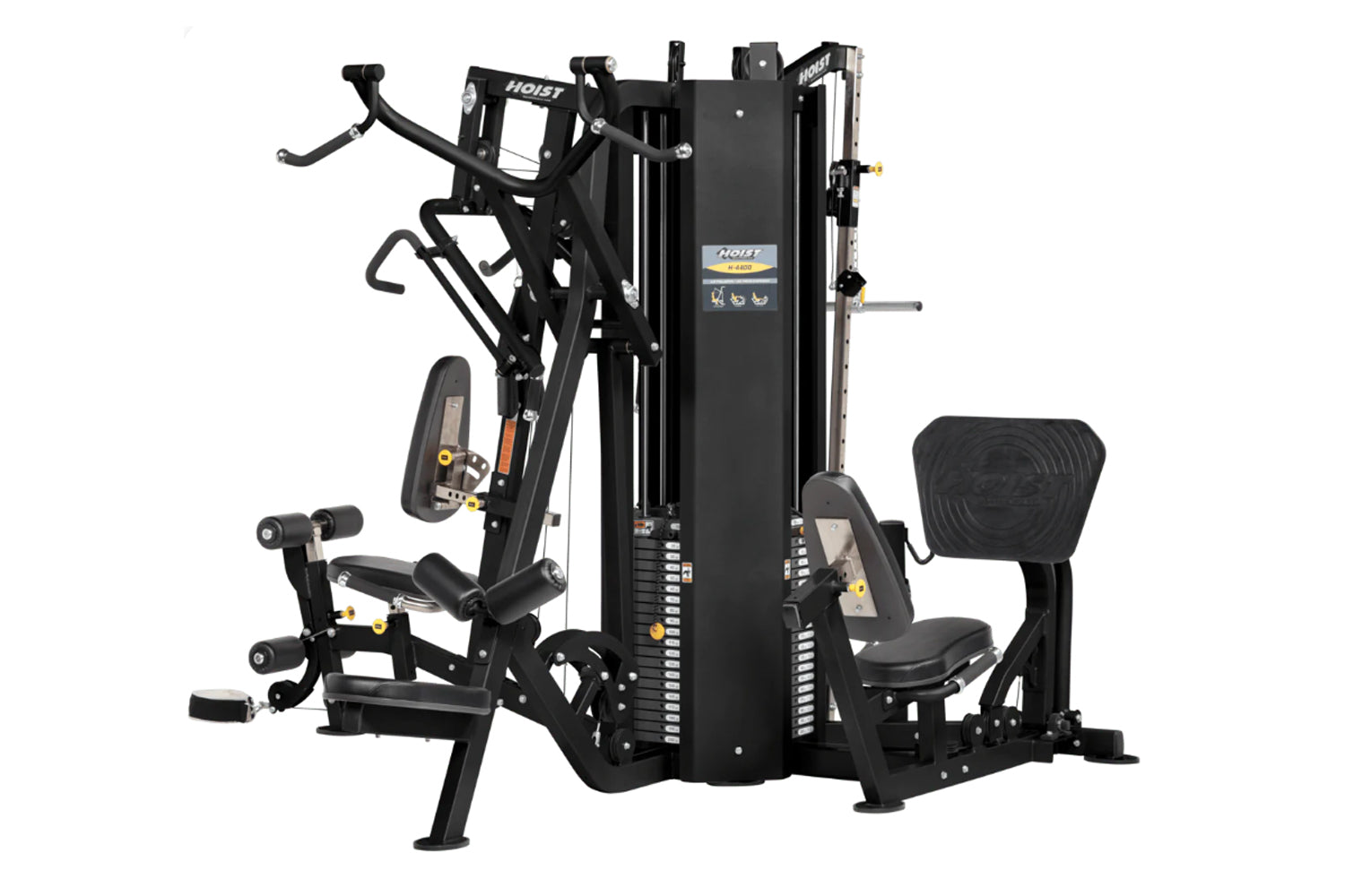 Hoist H4400 Multi Stack Home Gym - 4 Stack Strength Training Machine for Full Body Workouts | Perfect for Home & Garage Gym Fitness