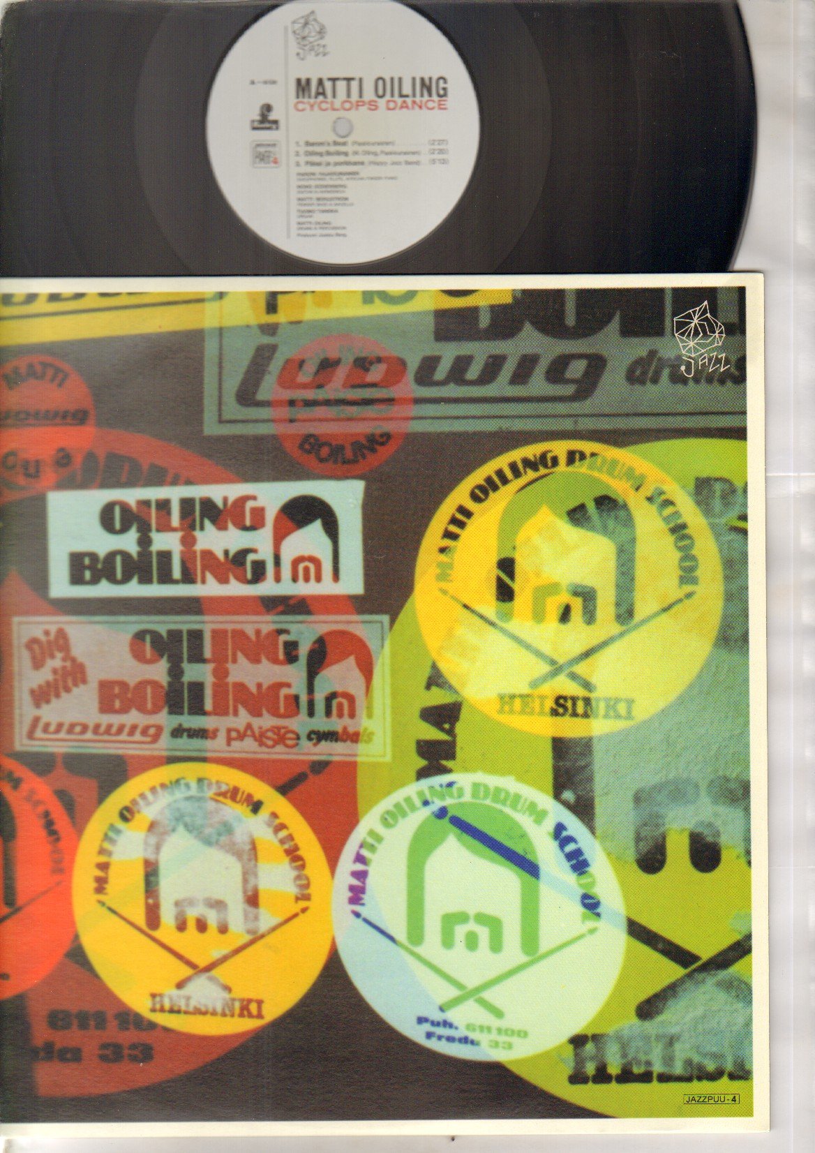 MATTI OILING - CYCLOPS DANCE - Limited Edition LP Vinyl Record | Collectible Music Album for DJs & Vinyl Enthusiasts | Perfect for Home Listening & DJ Sets