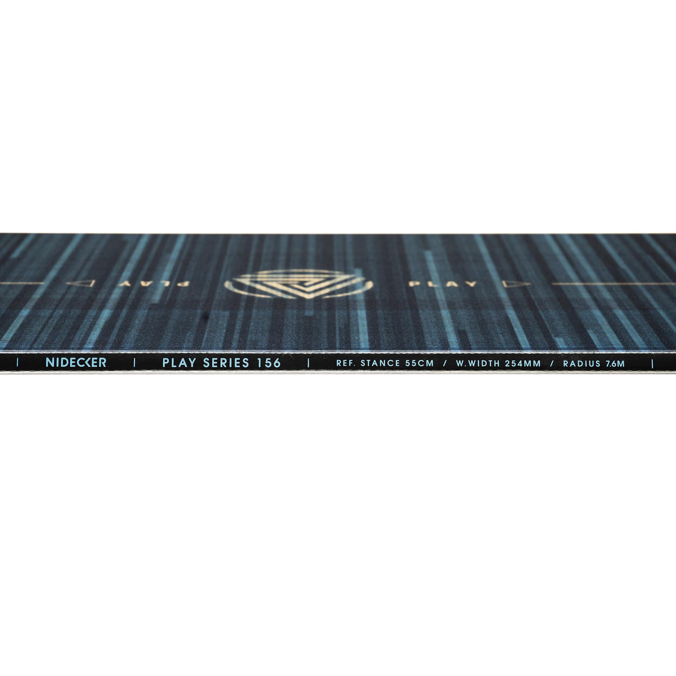 Nidecker Play Men's Snowboard - All-Mountain Freestyle Snowboard for Beginners & Intermediate Riders | Perfect for Park, Powder & Groomed Runs