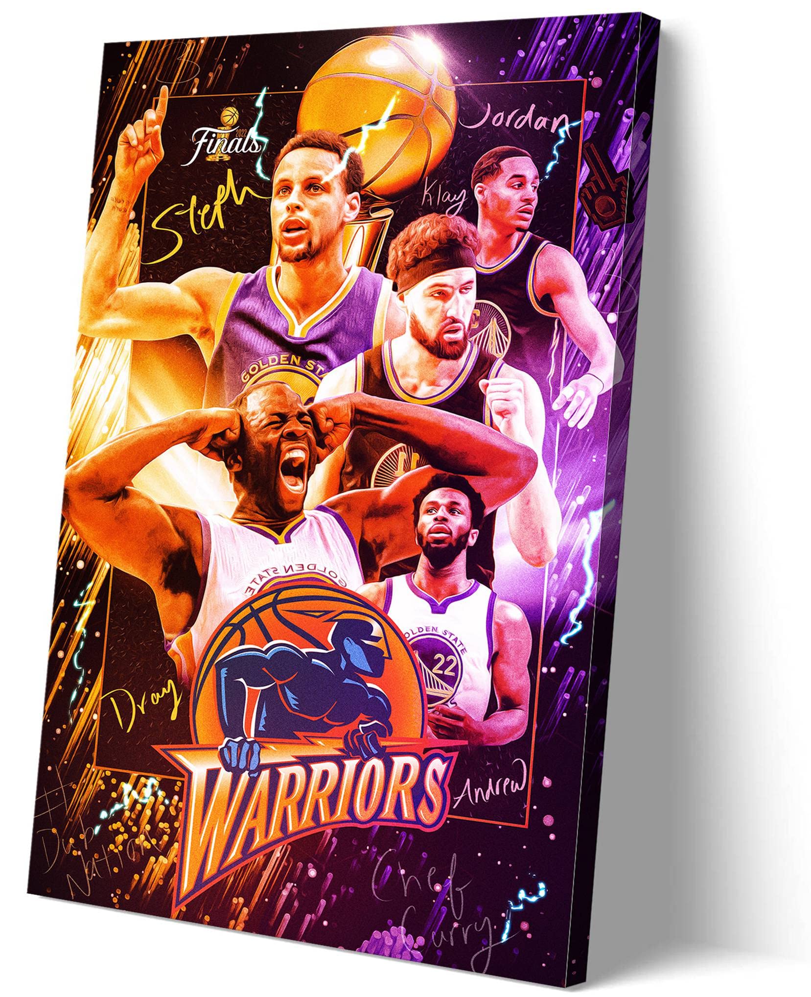 Stephen Curry Basketball Wall Art Print - Framed Sports Poster 12