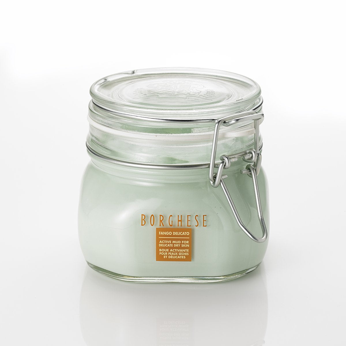 Borghese Fango Delicato Mud Mask - 17.6 oz Jar | Deep Cleansing & Purifying Facial Treatment for Glowing Skin | Perfect for Spa Days & Self-Care Routines
