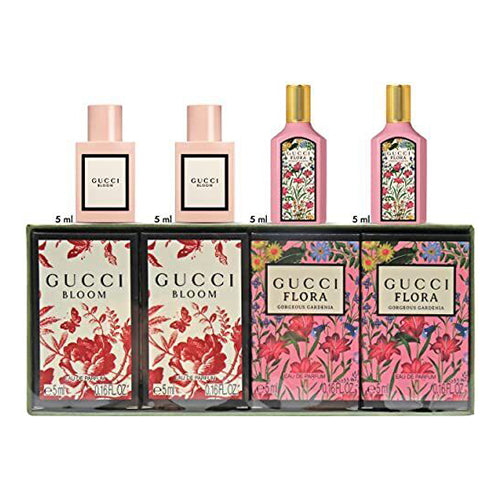 Gucci Garden Collection 4-Piece Mini Gift Set for Women - Luxury Perfume & Body Care Set | Perfect for Birthdays, Anniversaries & Special Occasions