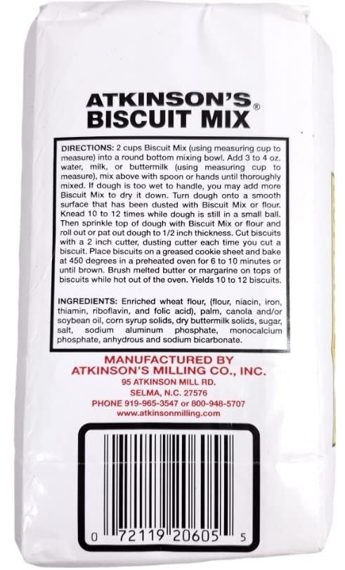 Premium Butter Flake Biscuit Mix - 3 Pack (2 Lb Bags) | All-Purpose Baking Mix for Flaky Homemade Biscuits, Pancakes & Pastries | Perfect for Breakfast, Brunch & Holiday Baking