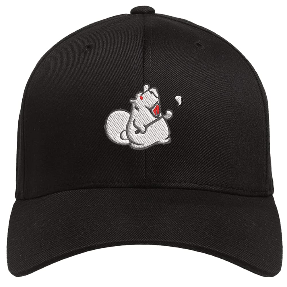 Beaver Golf Embroidered Baseball Cap - Adjustable Dad Hat for Men & Women - Perfect for Golf, Outdoor Sports and Casual Wear