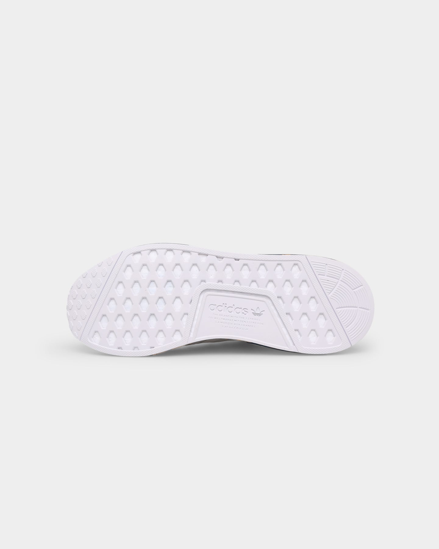 Adidas NMD_R1 Running Shoes - Men's Cloud White/Off White Sneakers for Casual Wear & Gym Training