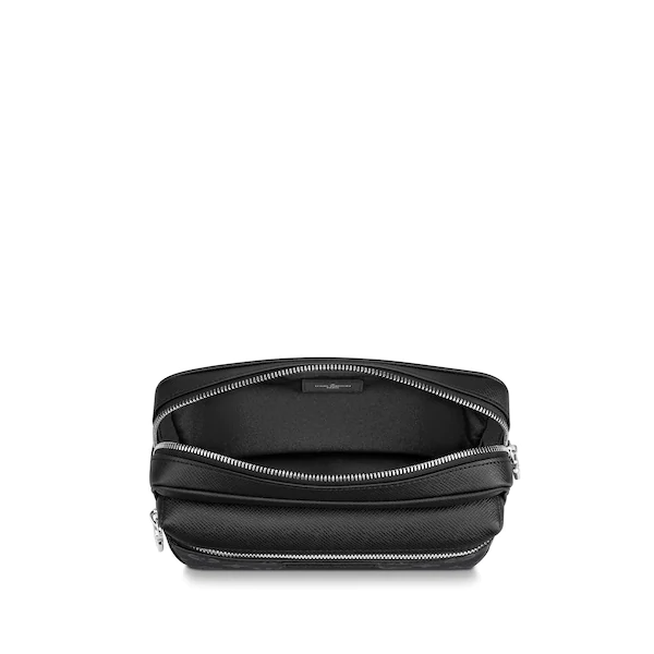 Louis Vuitton Men's Outdoor Messenger Bag - Waterproof Crossbody Shoulder Bag for Travel, Work & Daily Use | Stylish & Durable Designer Bag for Commuting, Business & Casual Outings