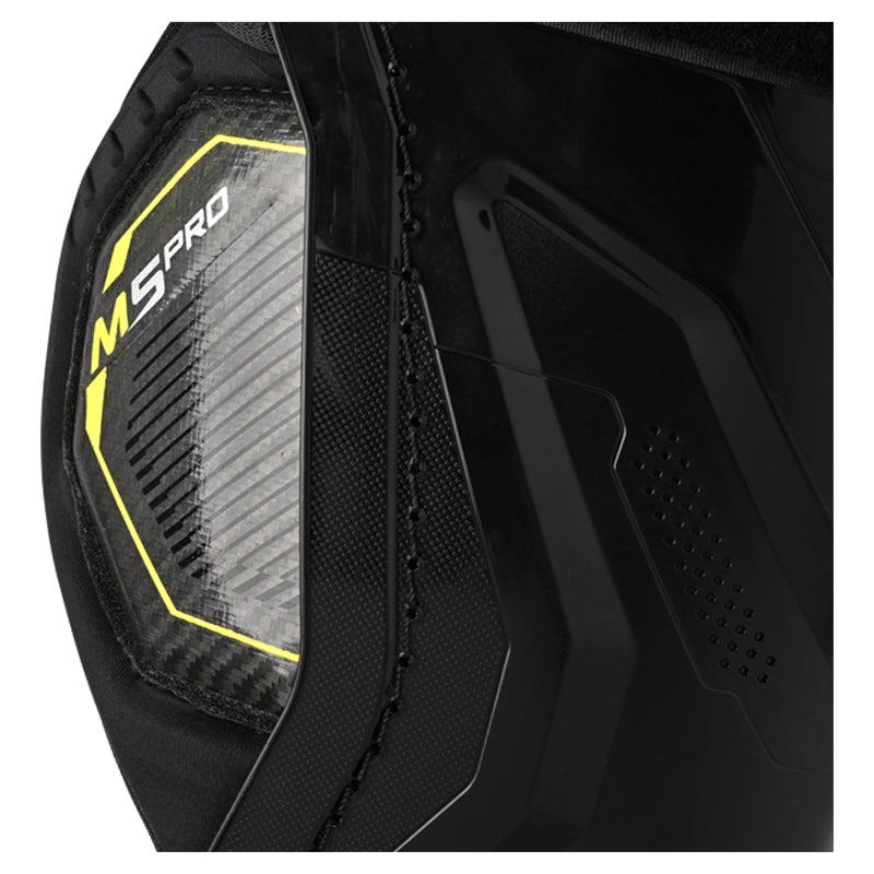 Bauer Supreme M5 Pro Shin Guards for Hockey - Intermediate Size - Protective Gear for Ice Hockey & Field Hockey Players