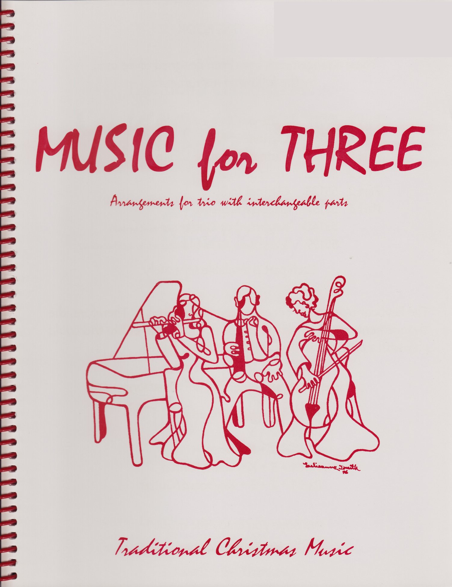 Christmas Music for Three - Keyboard or Guitar for Holiday Gatherings
