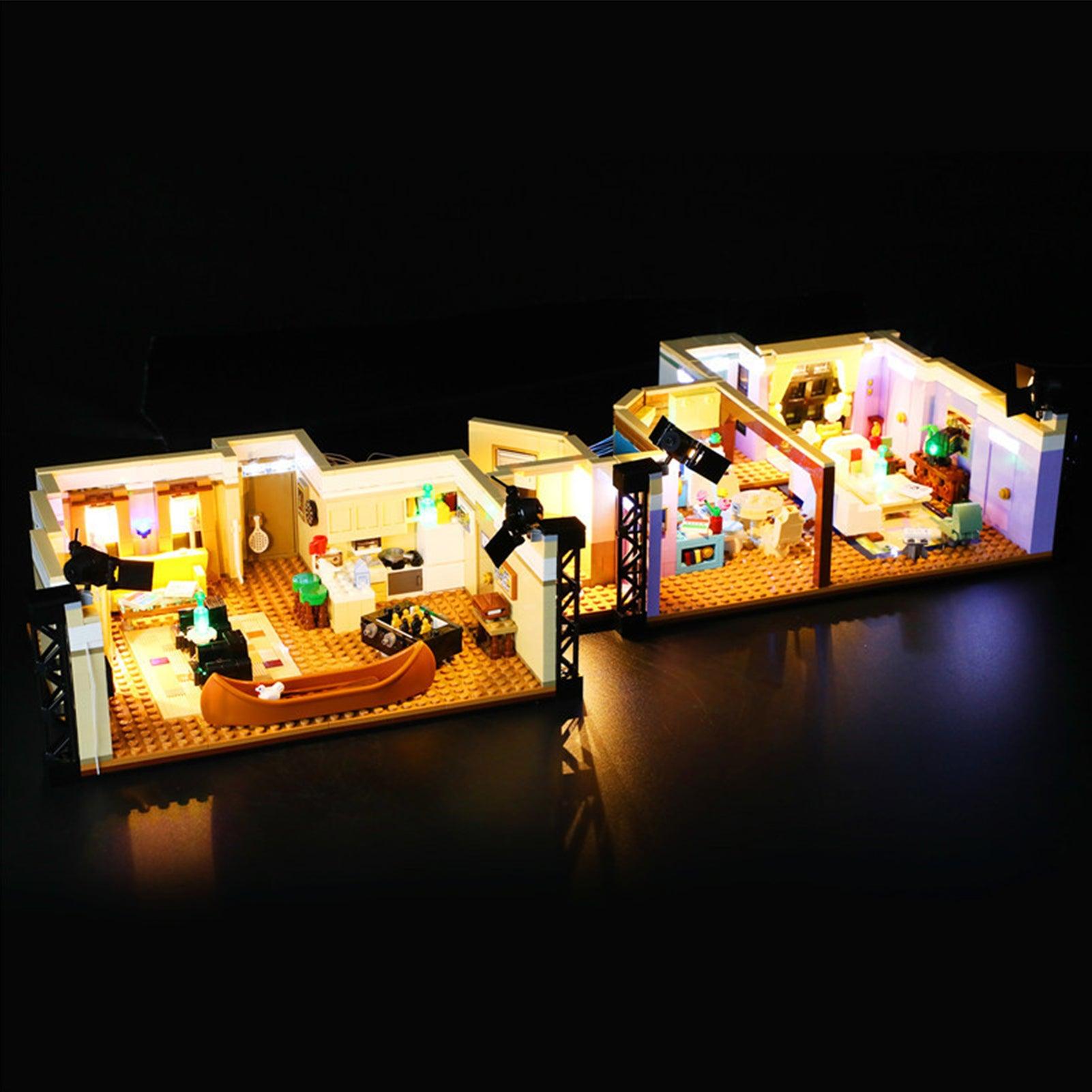 LEGO Ideas Friends Apartments 10292 Light Kit - Compatible with LEGO Building Sets - DIY Lighting Solution for LEGO Models - Perfect for Home Decor, Gift Giving & Display Scenes