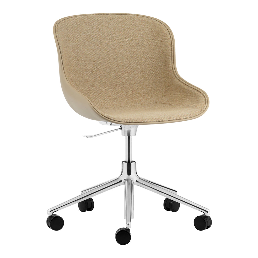 Ergonomic Office Chair with 5-Star Base & Gas Lift - Adjustable Height, Front Upholstered Seat for Home Office, Gaming, and Workspace Comfort