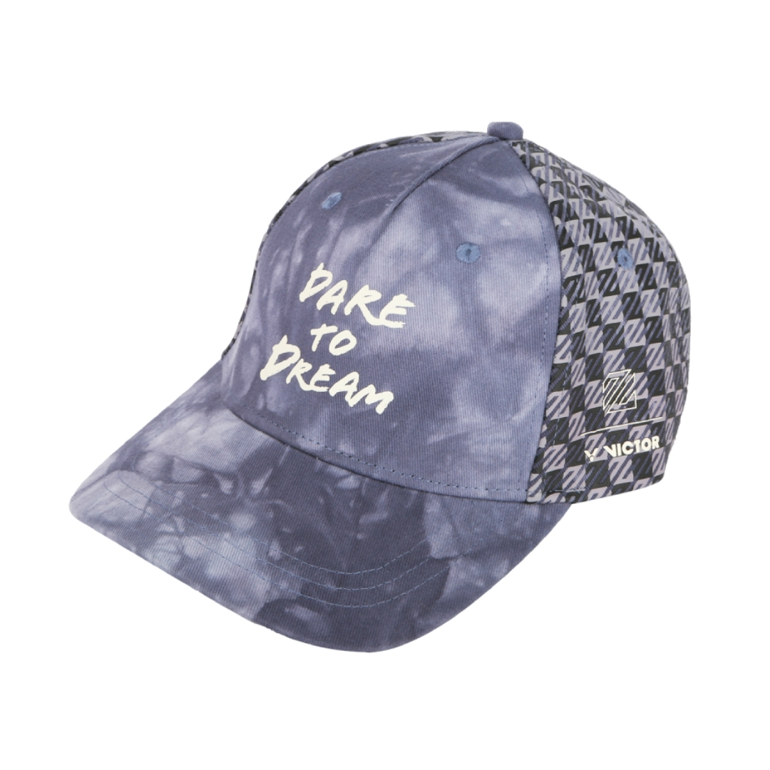 Victor VC LZJBU Baseball Cap for Men - Adjustable Blue Snapback Hat for Outdoor Sports & Casual Wear