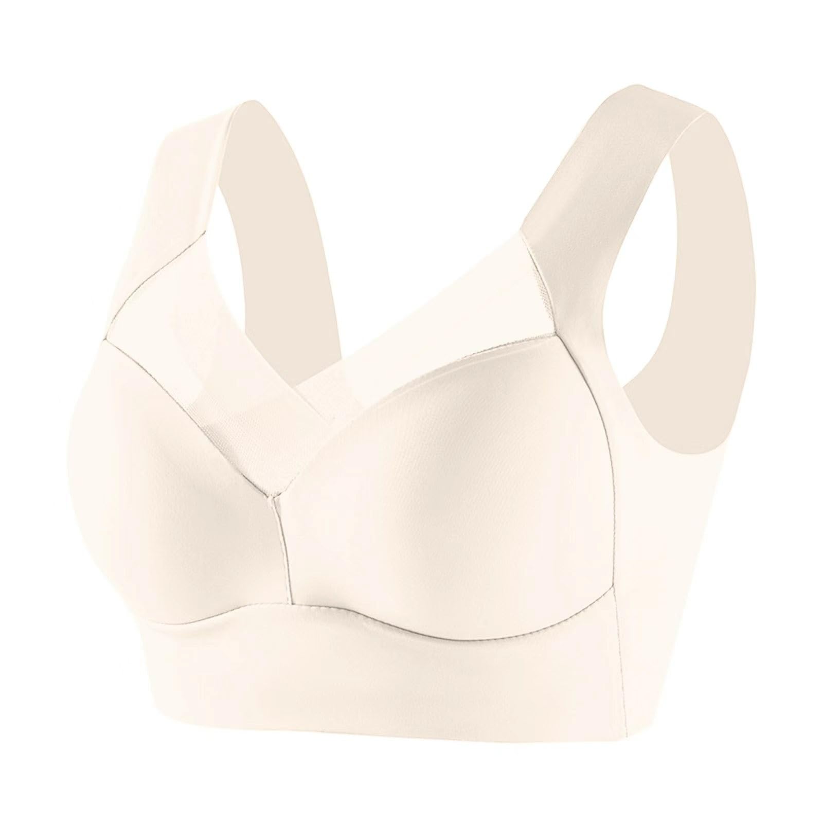 Best High Support Push Up Sports Bras for Women - Seamless Wireless Comfort Bra, Breathable No Underwire - Perfect for Running, Yoga & Gym Workouts