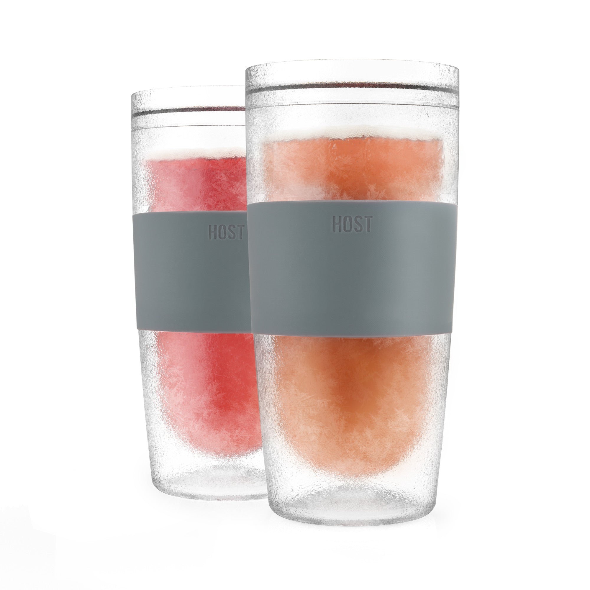 Premium HOST FREEZE Insulated Tumbler Cups - Set of 2 Stainless Steel Vacuum Flasks for Hot & Cold Drinks - Perfect for Office, Gym, Travel and Outdoor Activities
