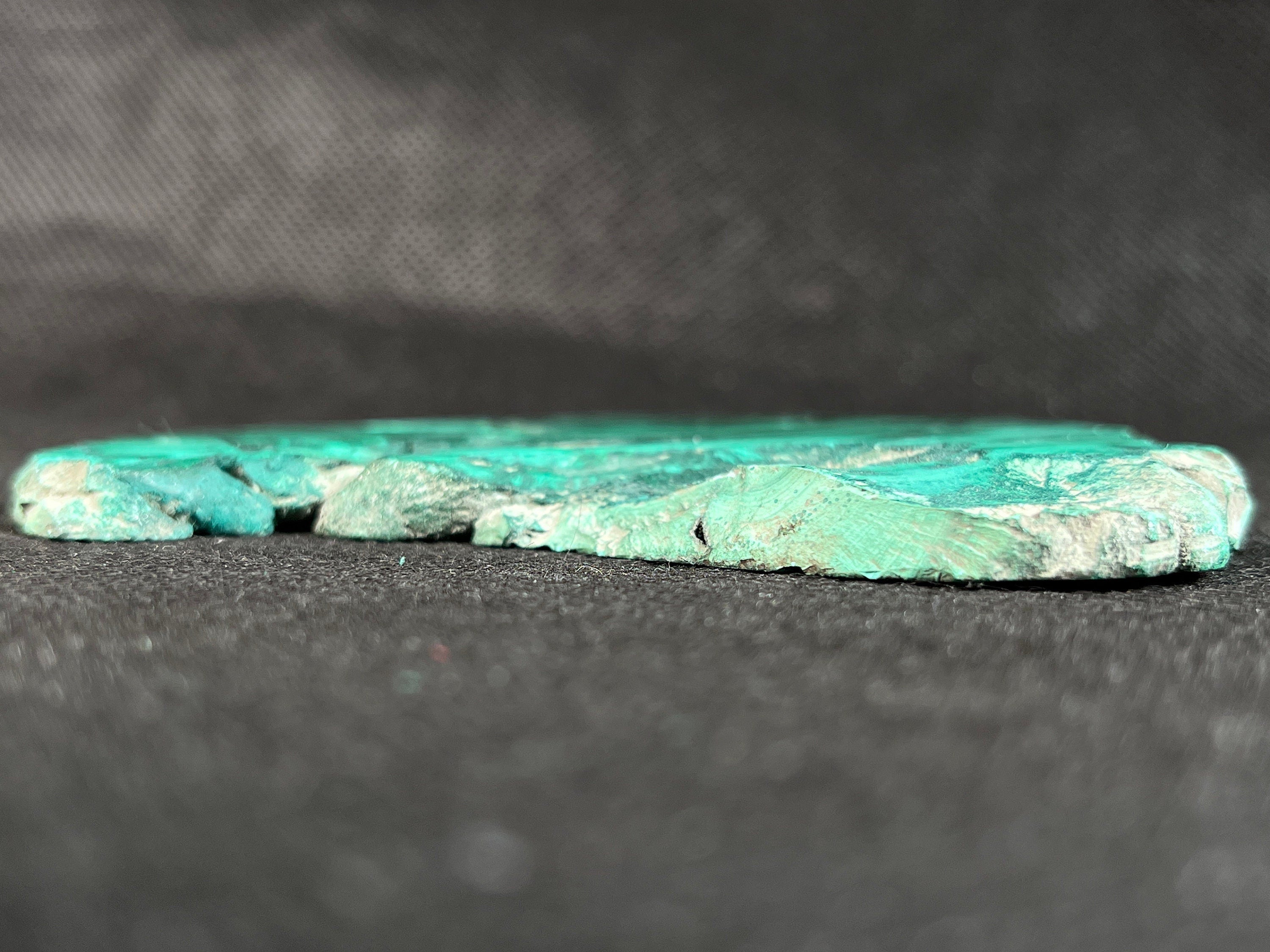 Natural Green Malachite Crystal Slab - Premium Stone for Jewelry Making, Unique Spiritual Gift, Home Decor & Healing Crystal (50432) | Perfect for Meditation, Energy Work & Feng Shui Decorations