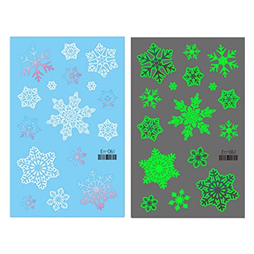 1PCS Christmas Temporary Tattoo Stickers for Kids - Cartoon Holiday Party Supplies, Latex Eyebrow Practice Skin - Perfect for Christmas Parties, School Events & Costume Makeup