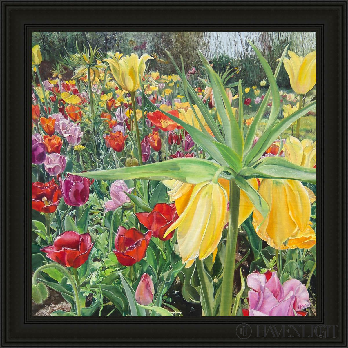 Carousel Tulips By Nila Jane Autry - Beautiful Artificial Silk Tulip Flowers for Home Decor, Wedding Centerpieces, and Spring Table Arrangements