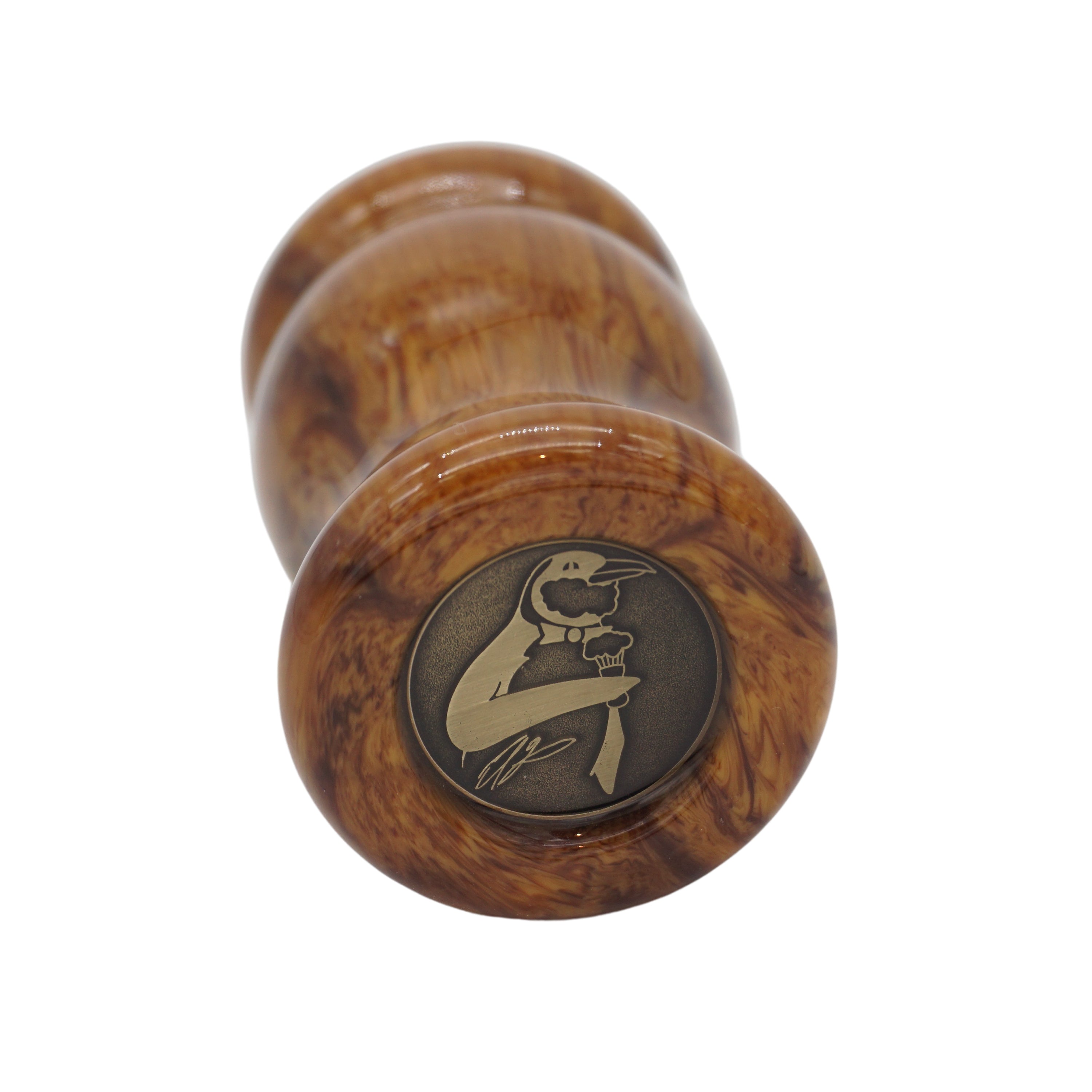 Premium Briar Wood Handcrafted Shaving Brush Handle - Fits 24mm & 26mm Knots - Perfect for Wet Shaving & Grooming Gifts for Men