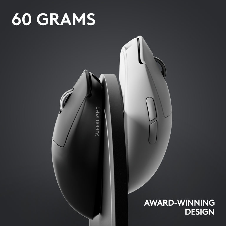 Logitech G Pro X Superlight 2 Wireless Gaming Mouse - Ultra Lightweight, 25K DPI, Hero Sensor - Black | Perfect for FPS, MOBA & Esports Gaming