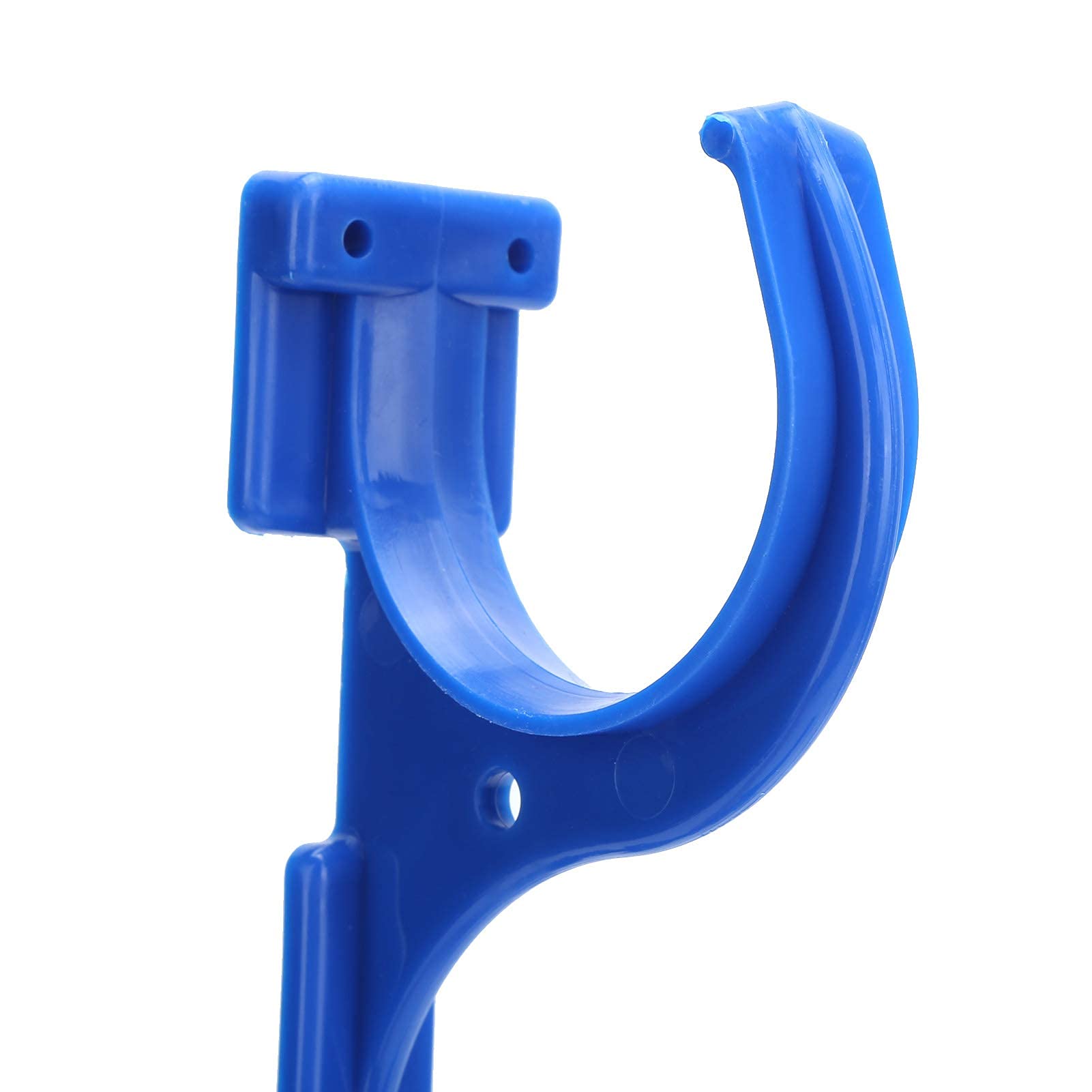 ABS Pool Hanger Hook - Easy Install Vacuum Hose Pole for Clothes & Gardening Tools (Blue) - Perfect for Poolside & Outdoor Use