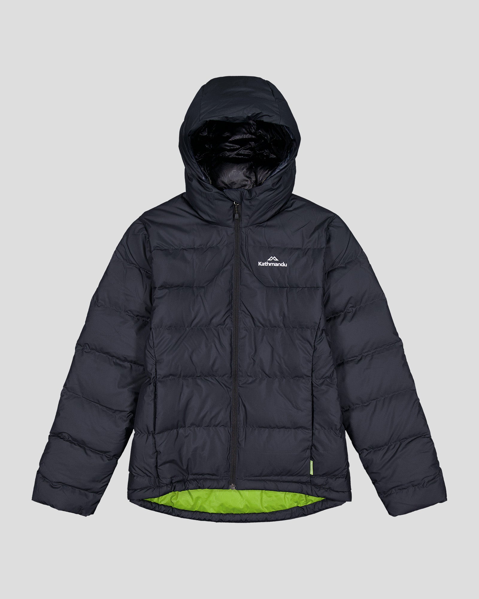 Women's Epiq Hooded Down Jacket - Lightweight Warm Winter Coat, Waterproof Windproof Puffer Jacket for Outdoor Activities, Hiking & Travel (Black)