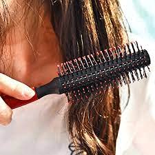 Premium Flat & Round Hair Brush Set (2-Pack) - Detangling & Styling for All Hair Types - Perfect for Home, Travel & Salon Use