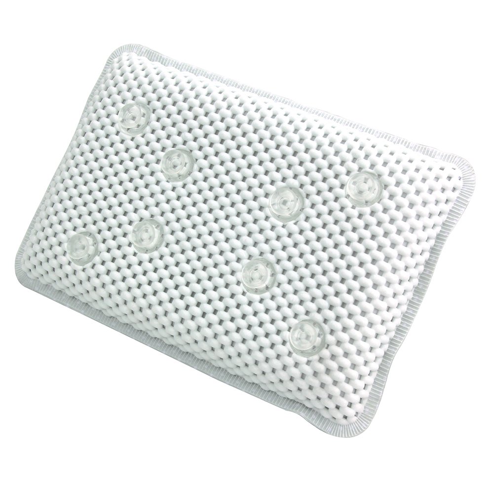 Bathtub Pillow with Suction Cups - Neck Support for Spa & Hot Tub Relaxation
