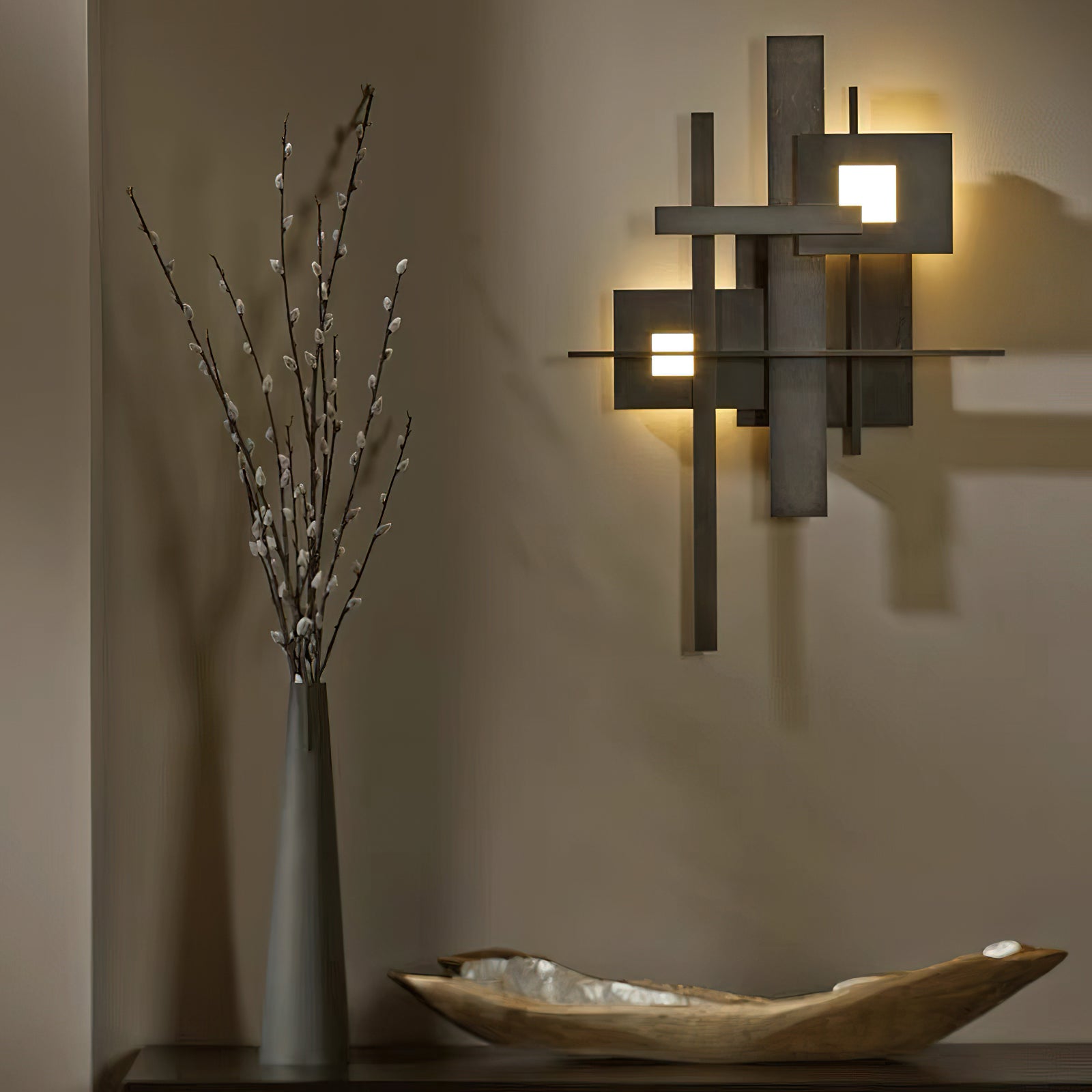 Eithne Planar Wall Lamp - Modern LED Sconce Light Fixture for Bedroom, Living Room & Hallway | Energy-Efficient Indoor Lighting