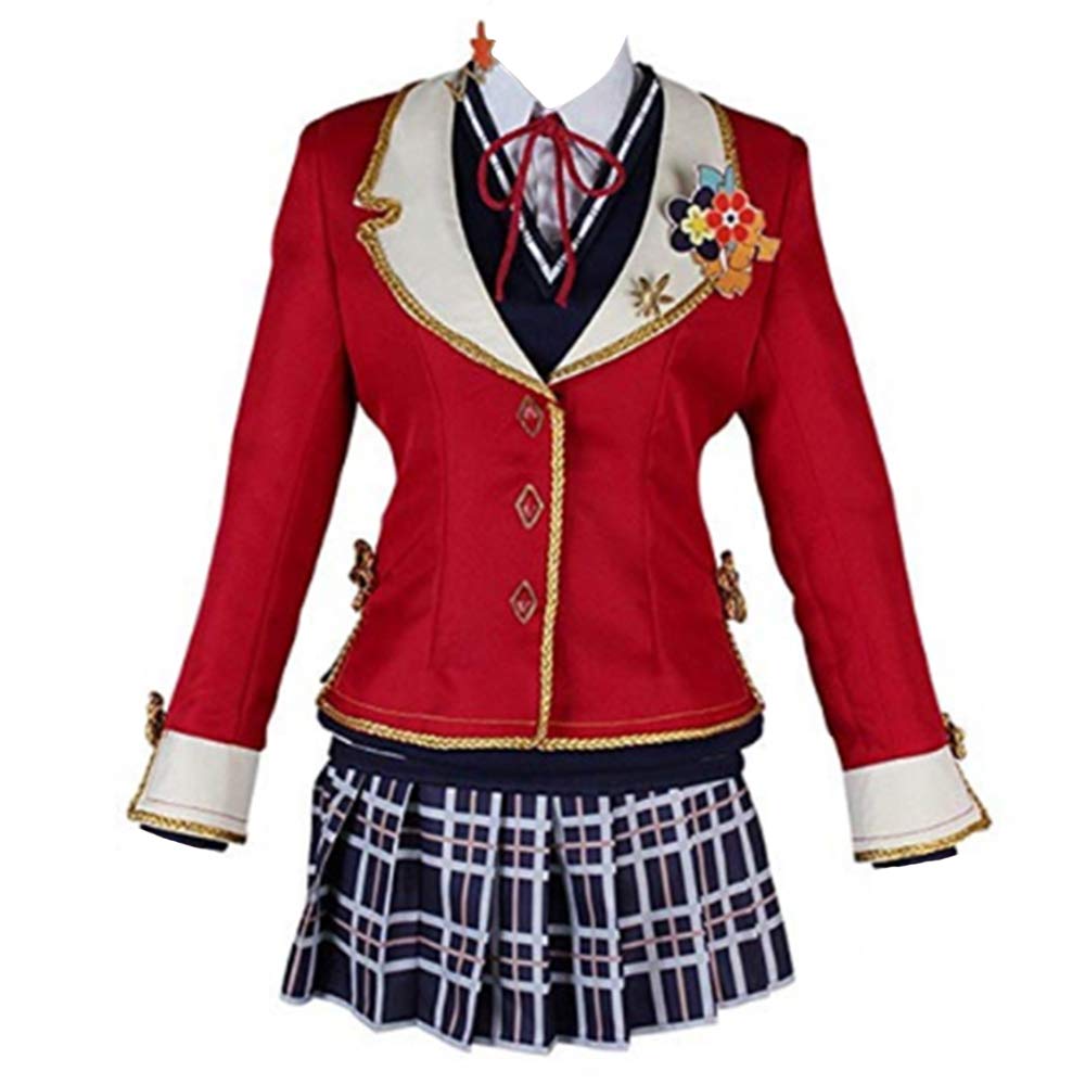 Anime Love Live Sunshine Chika Takami School Uniform Cosplay Costume - Perfect for Halloween, Cosplay Events & Anime Conventions