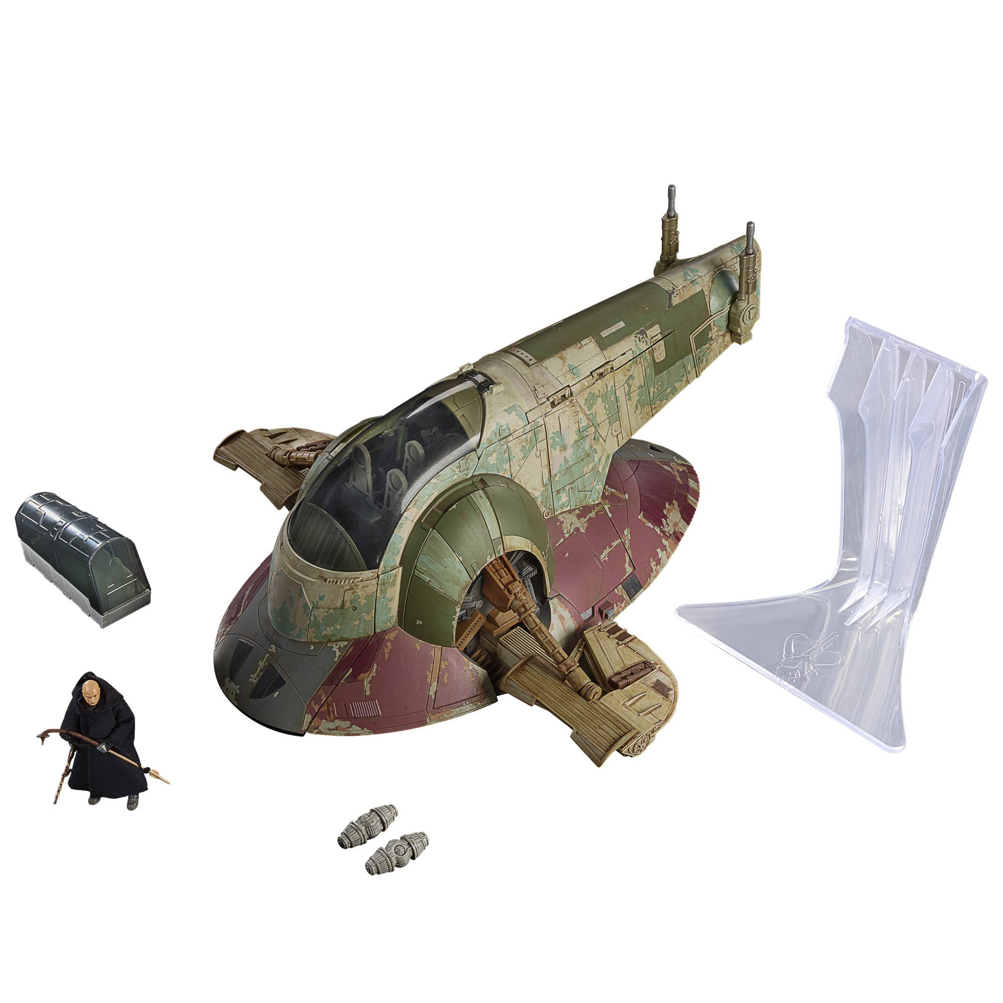 STAR WARS The Vintage Collection Boba Fett’s Starship 3.75-Inch Scale Vehicle - The Book of Boba Fett Action Figure Toy for Kids Ages 4+ | Collectible Gift for Fans, Space Adventure Play