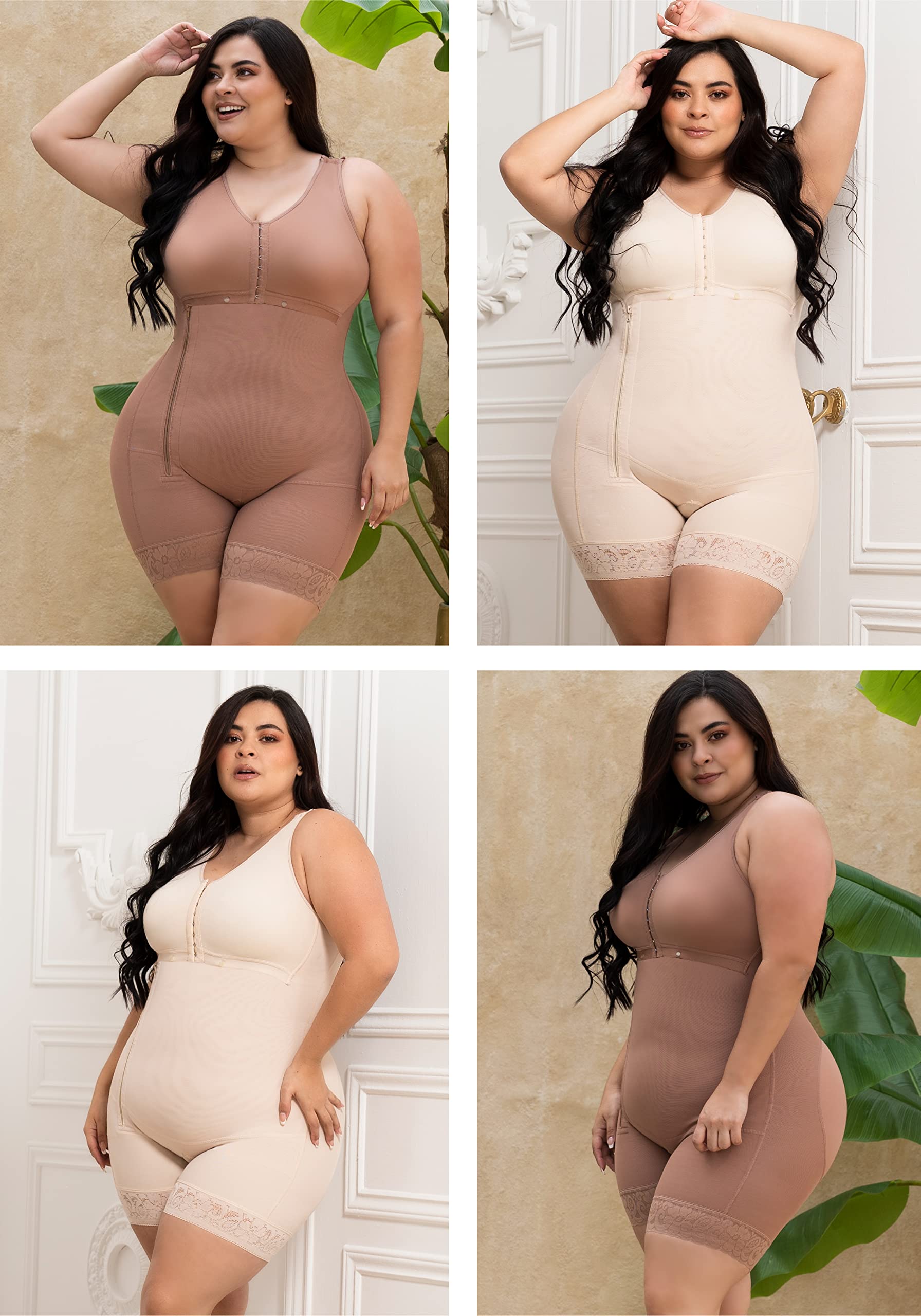 Sonryse Colombian Postpartum Shapewear for Women - High Waist Body Shaper, Tummy Control Girdle - Perfect for Postpartum Recovery & Everyday Slimming