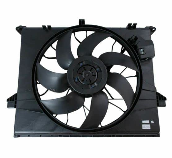 Mercedes Benz ML350 ML450 ML500 R350 R320 R500 Replacement Radiator Cooling Fan Assembly - High Performance Auto Part for Engine Cooling & Overheating Protection | Perfect for Off-Roading, Towing & Summer Driving