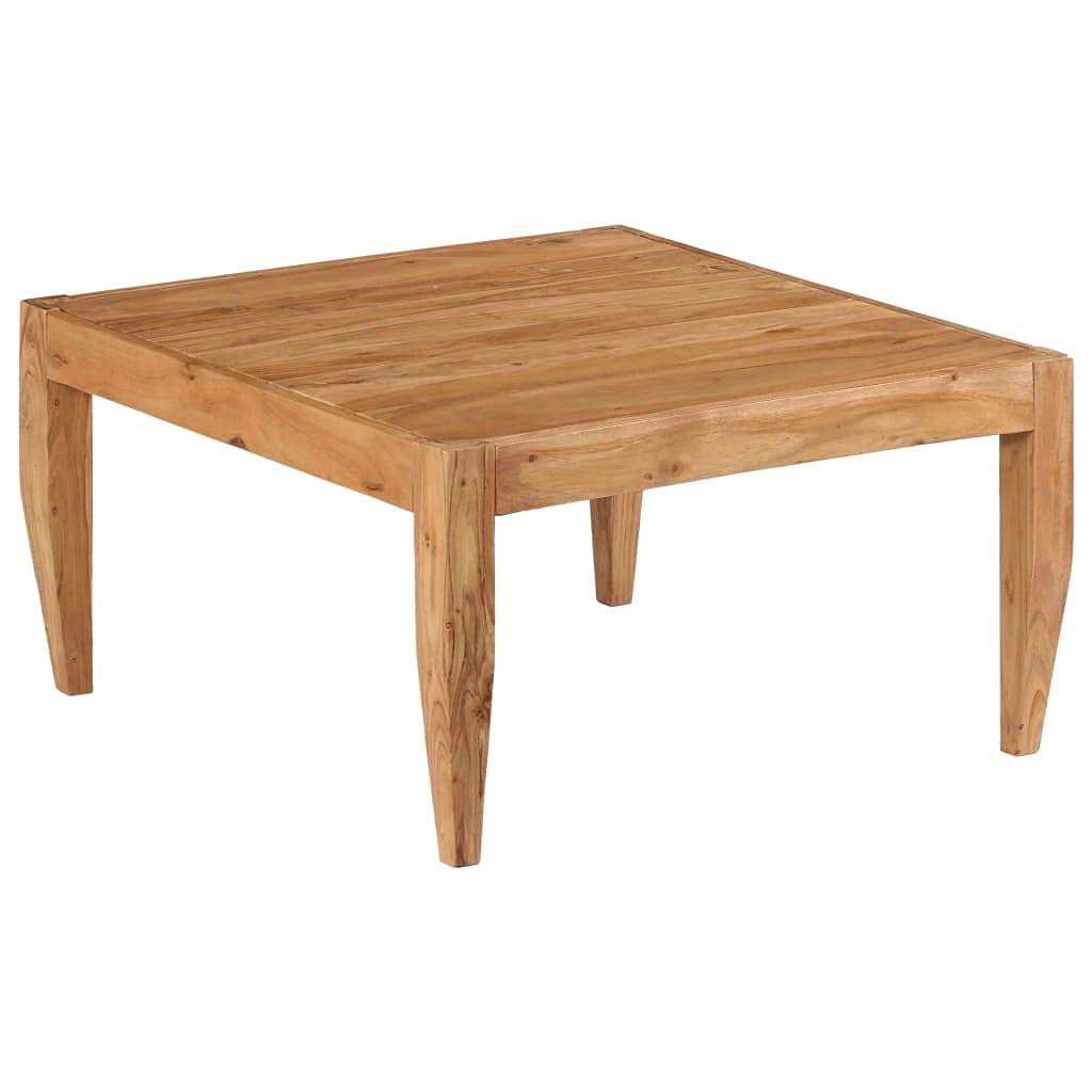 Solid Acacia Wood Coffee Table 31.5