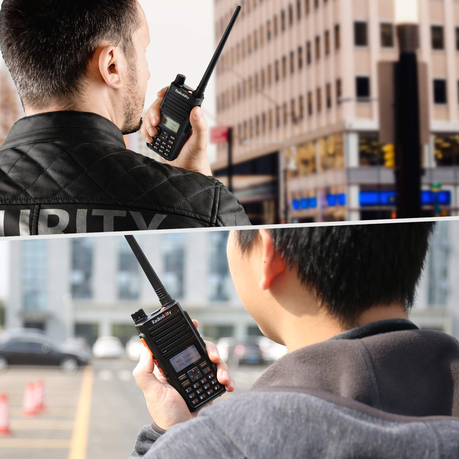 Radioddity GA-510 10-Watt Dual Band Ham Radio Handheld - High Power Long Range Two Way Radio with 2200mAh Batteries & CH340 Cable | Chirp Compatible for Emergency Communication, Outdoor Adventures & Hiking