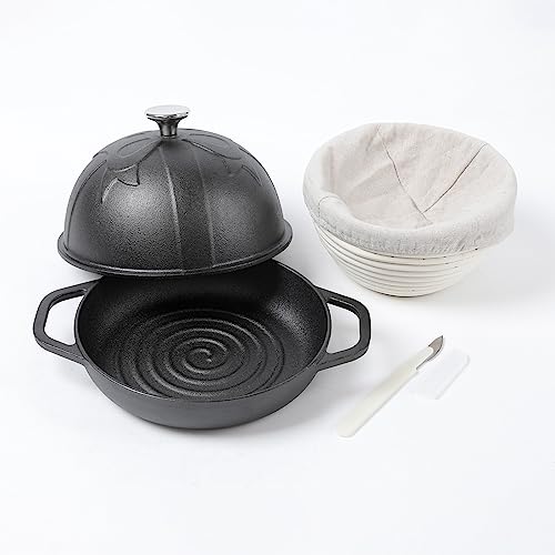 Black with Proofing Basket