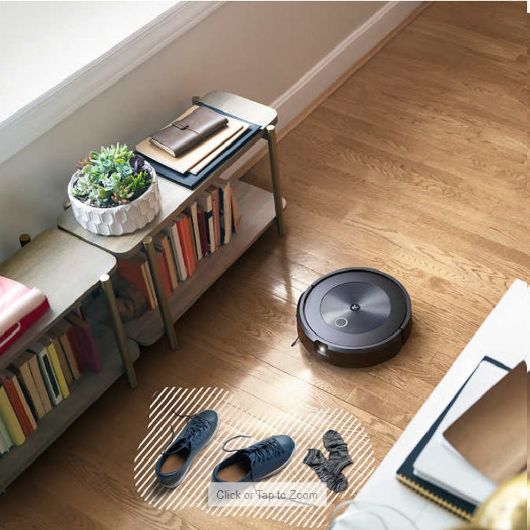 iRobot Roomba j8+ (8550) Wi-Fi Connected Self-Emptying Robot Vacuum - Brand New (Damaged Box) - Smart Home Cleaning for Hardwood Floors & Carpets