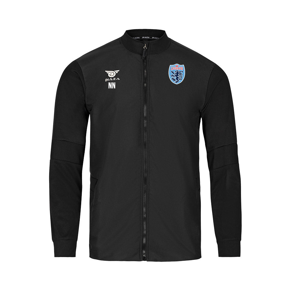Legends FC Midnight Diaza Jacket - Men's Stylish Waterproof Windbreaker for Outdoor Sports & Casual Wear