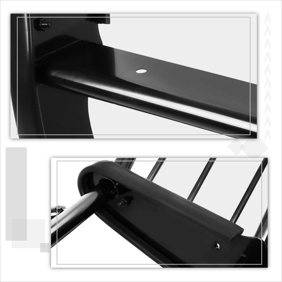 Jeep Grand Cherokee WJ 99-04 Front Bumper Brush Grille Guard Protector - Heavy Duty Black Off-Road Protection for Adventure & Trail Riding