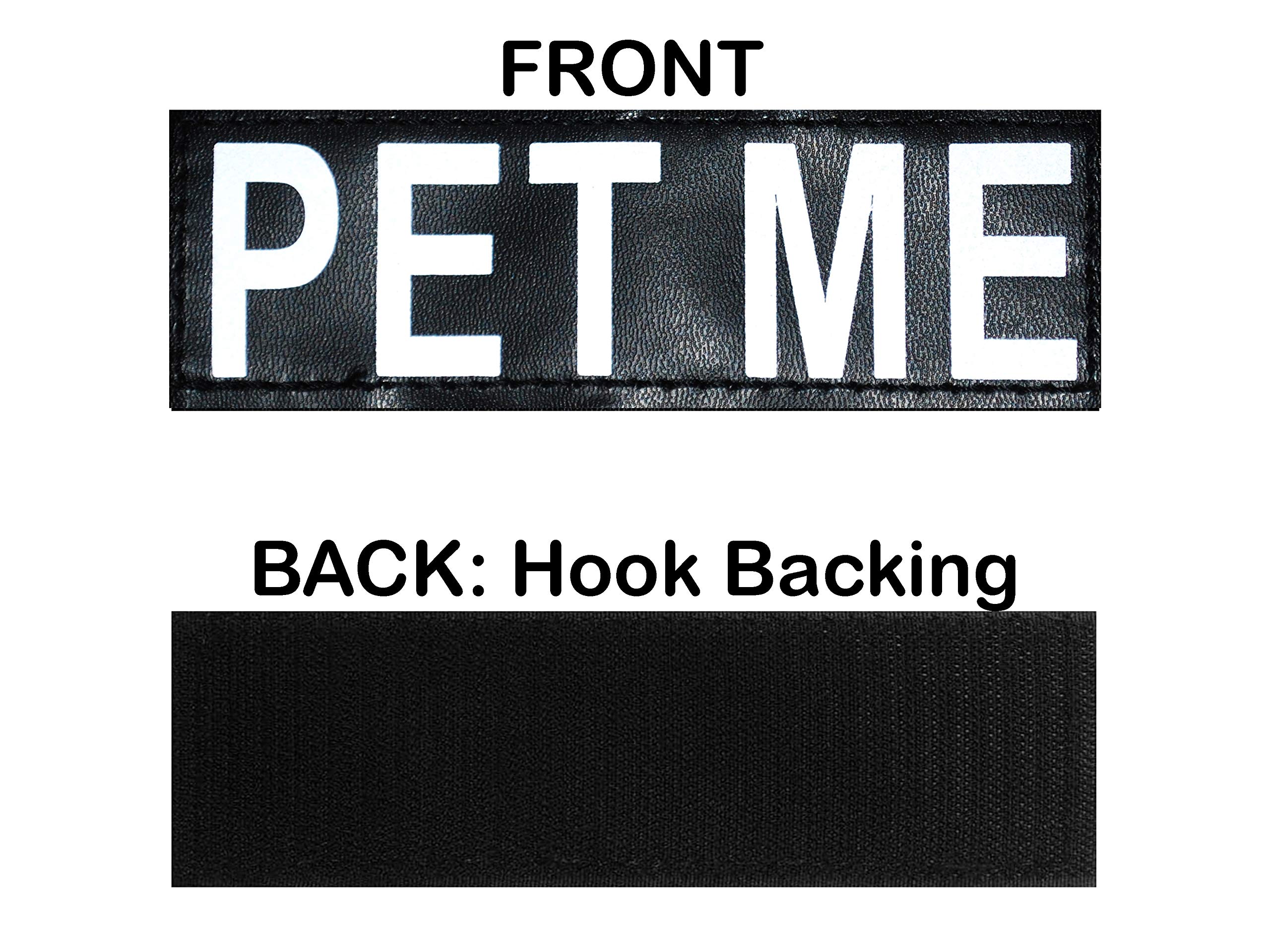 Service Dog Mesh Vest Harness - Cool & Comfortable Nylon with 2 Reflective PET ME Patches - Perfect for Training, Outdoor Adventures & Public Access - Measure Your Dog Before Ordering