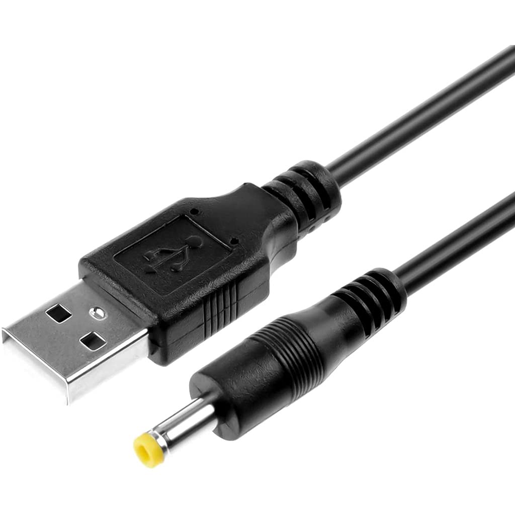 Premium Replacement Charger Cable for PSP 1000/2000/3000 Series (PSP-1001, 2001, 3001, E-1000) - USB Power Cord for Gaming, Travel & Home Use