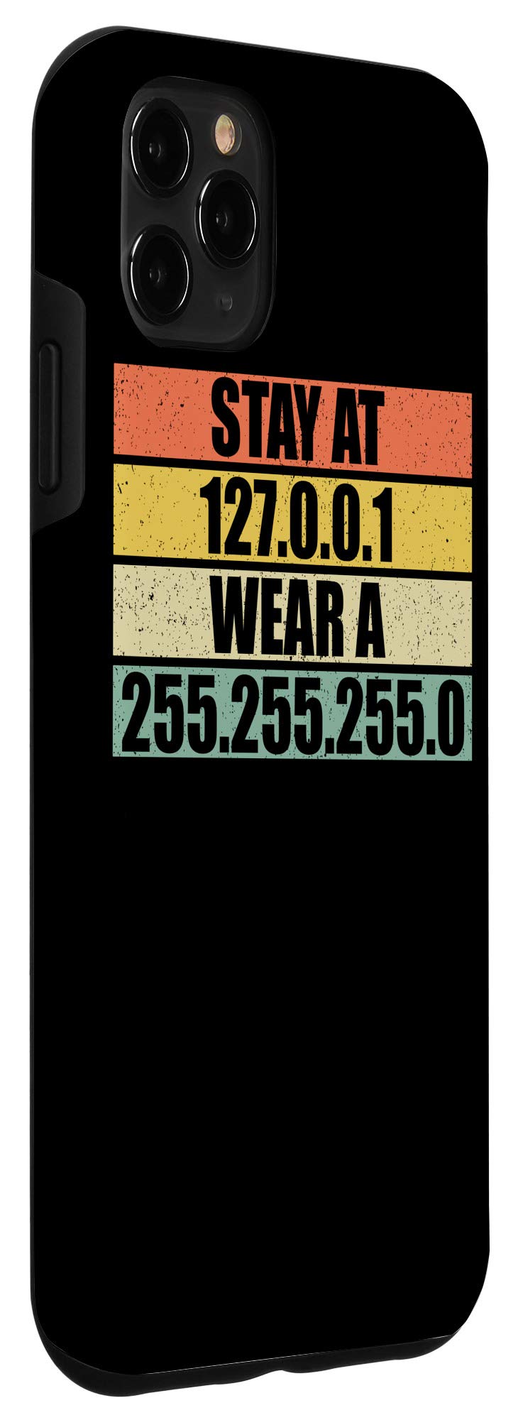 iPhone 11 Pro Max Case for IT Professionals - Durable Protective Cover with Network Engineer Design (255.255.255.0) - Perfect for Office, Tech Conferences & Daily Use