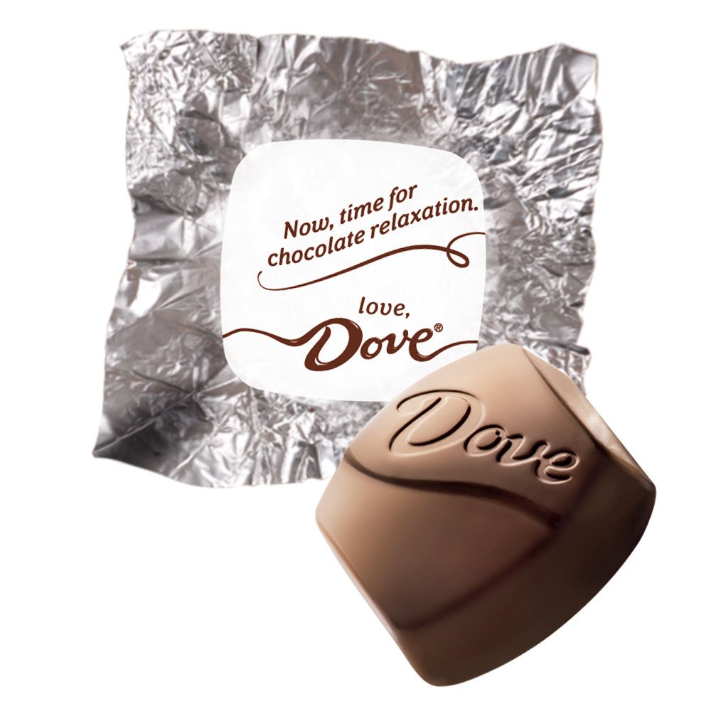 DOVE PROMISES Milk Chocolate Candy - 8.87 Oz Bag (Pack of 12) | Individually Wrapped Chocolate Candies for Gifts, Parties & Everyday Snacking | Rich & Creamy Chocolate Treats for Holidays, Birthdays & Office Desserts
