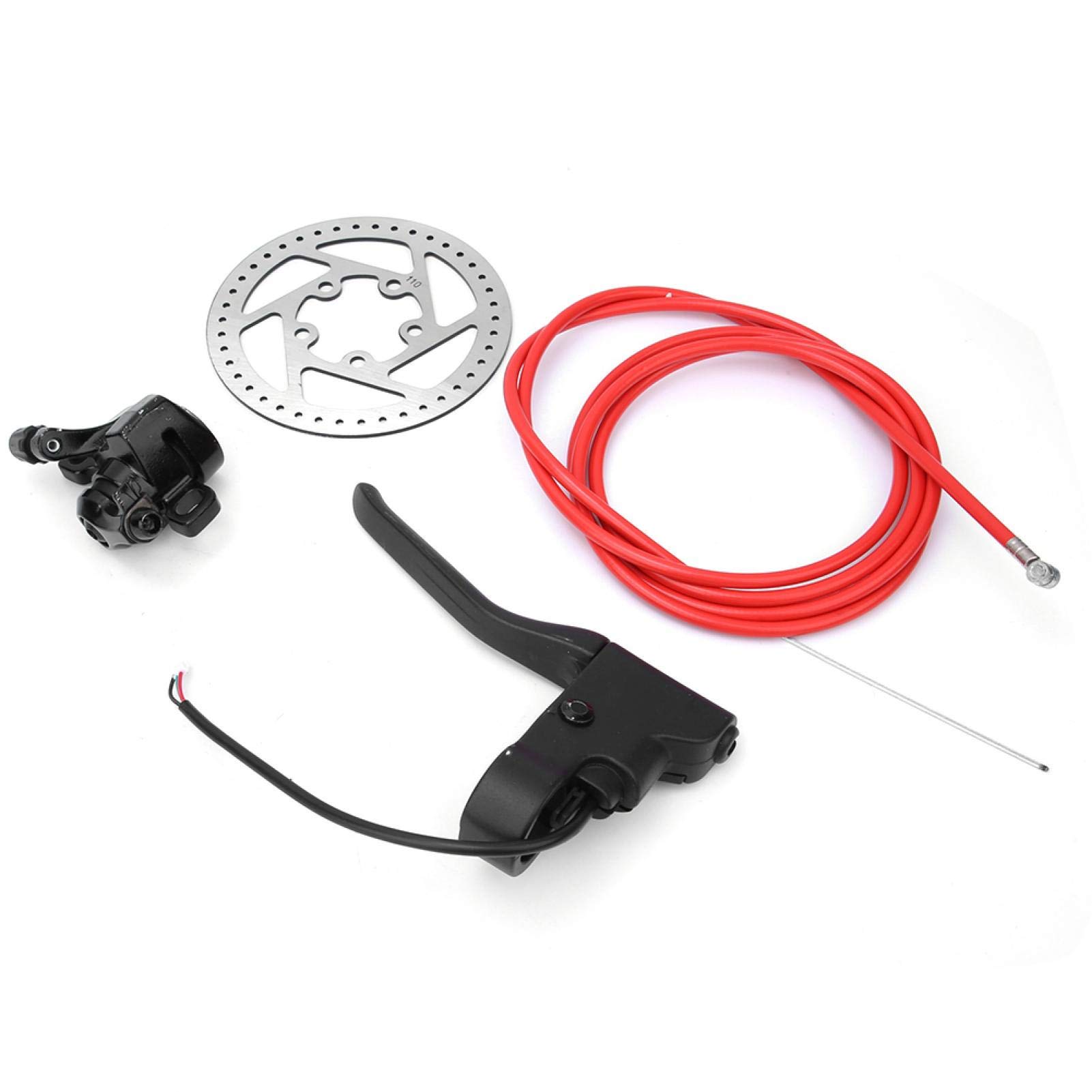 OUKENS Electric Scooter Disc Brake Kit - Metal Brake System with Handle & Cable for Xiaomi M365 - Perfect for Commuting & Urban Riding