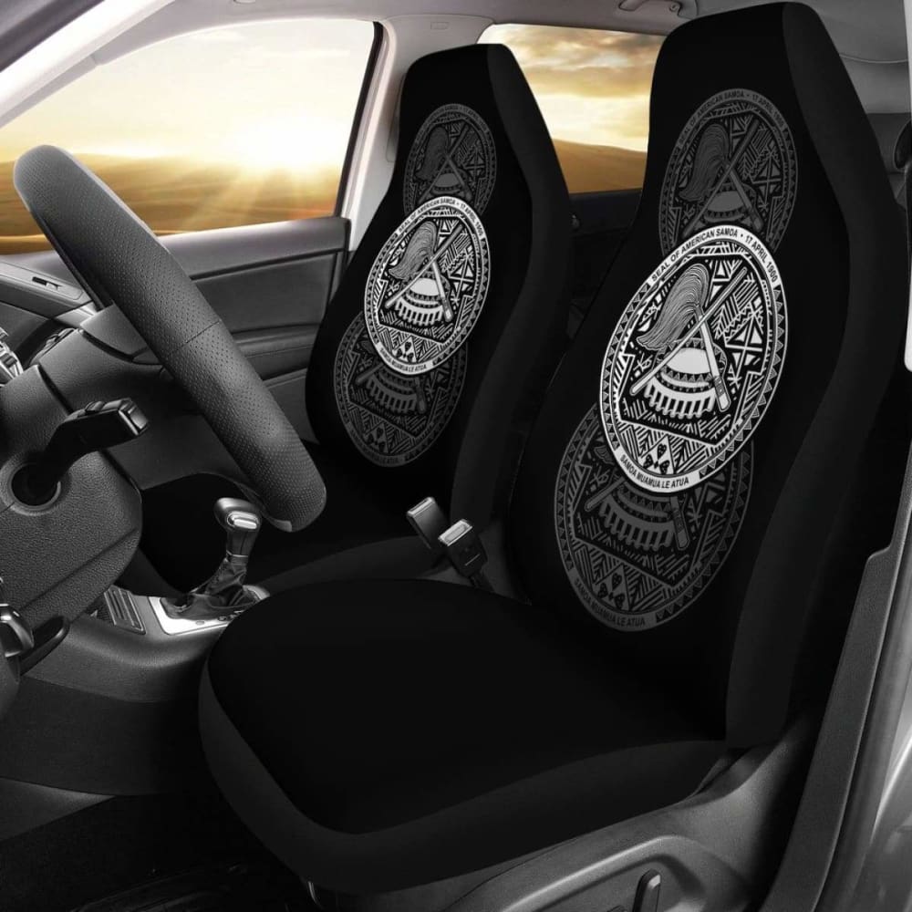 Premium American Samoa Car Seat Covers - Universal Fit for Most Vehicles - Durable & Comfortable for Daily Commute, Road Trips, and Family Travel