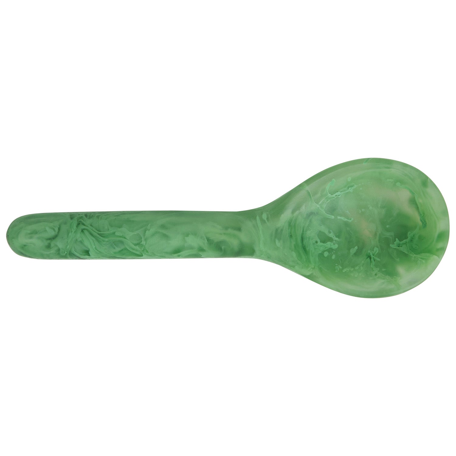Suki Spoon Emerald Green - Premium Stainless Steel Spoon for Cooking, Baking & Serving - Elegant Kitchen Utensil for Home & Restaurant Use