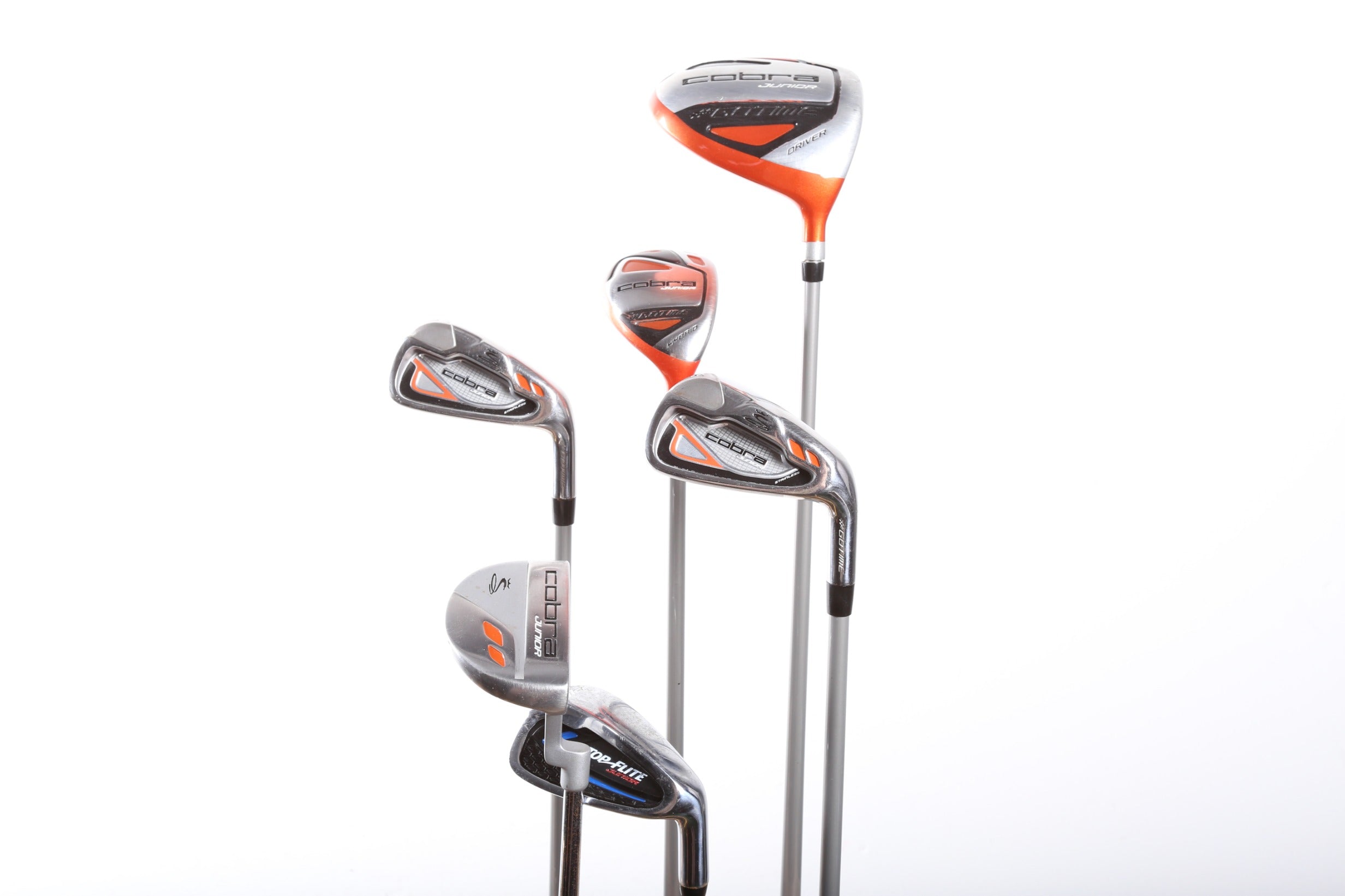 Cobra King Junior Golf Club Set - Right Handed Graphite Shaft Driver, 7 Iron, 9 Iron & Putter for Youth | Perfect for Junior Golf Training & Tournament Play