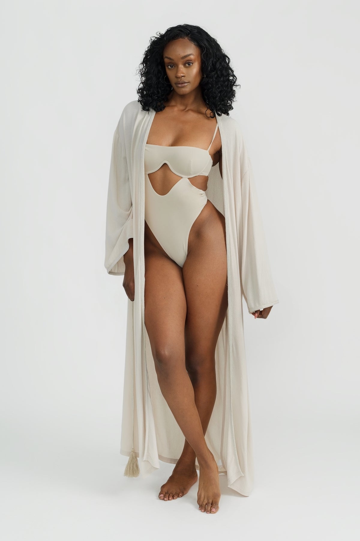 Arlo Robe - Soft & Comfortable Coconut Fiber Bathrobe for Women & Men | Perfect for Spa, Beach, and Relaxation at Home