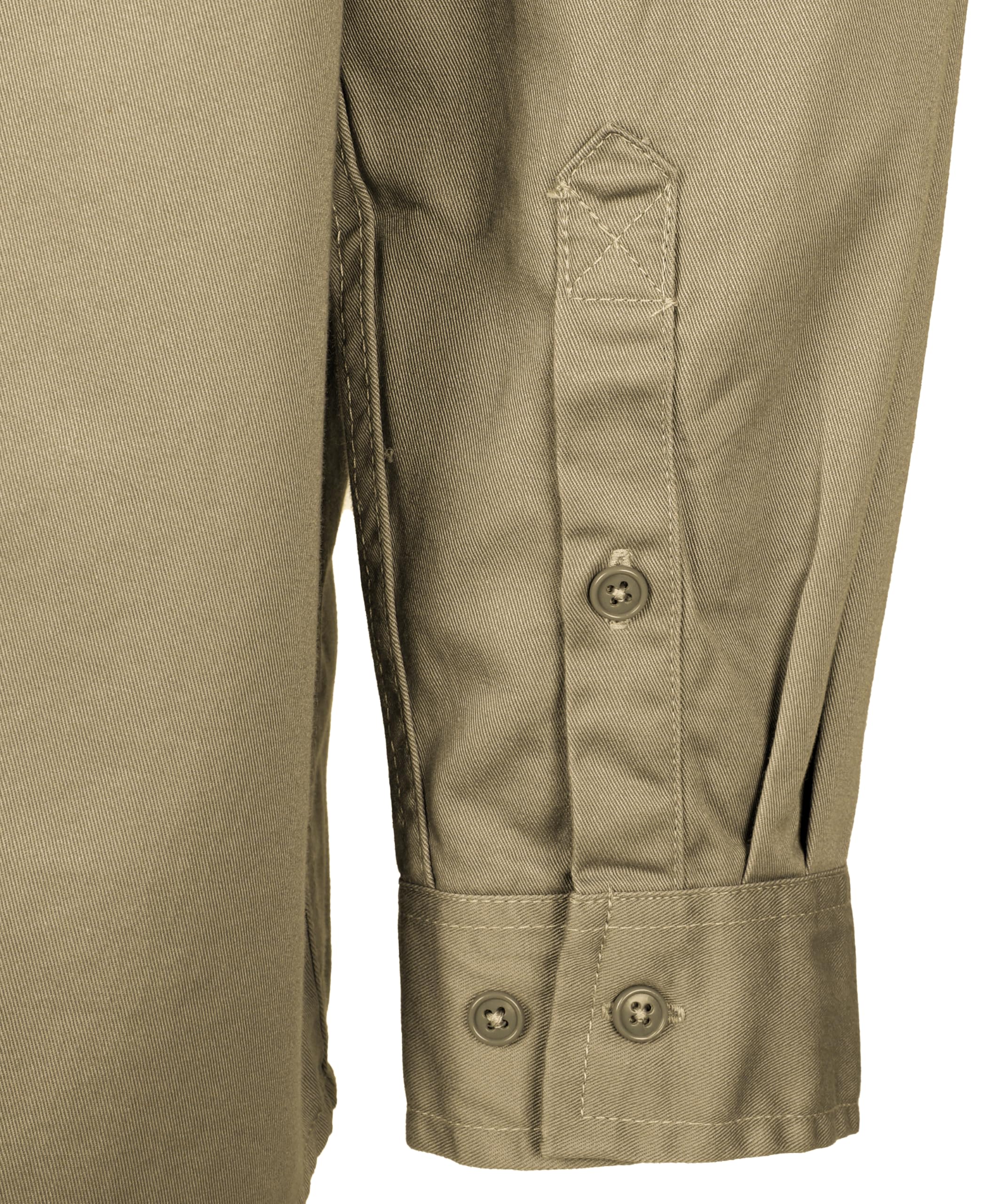Flame Resistant Work Shirt for Men - 7.5oz Cotton FR Shirt for Welding & Industrial Safety | OSHA Compliant Protective Clothing for Construction, Oil Rig & Fire Hazard Workplaces