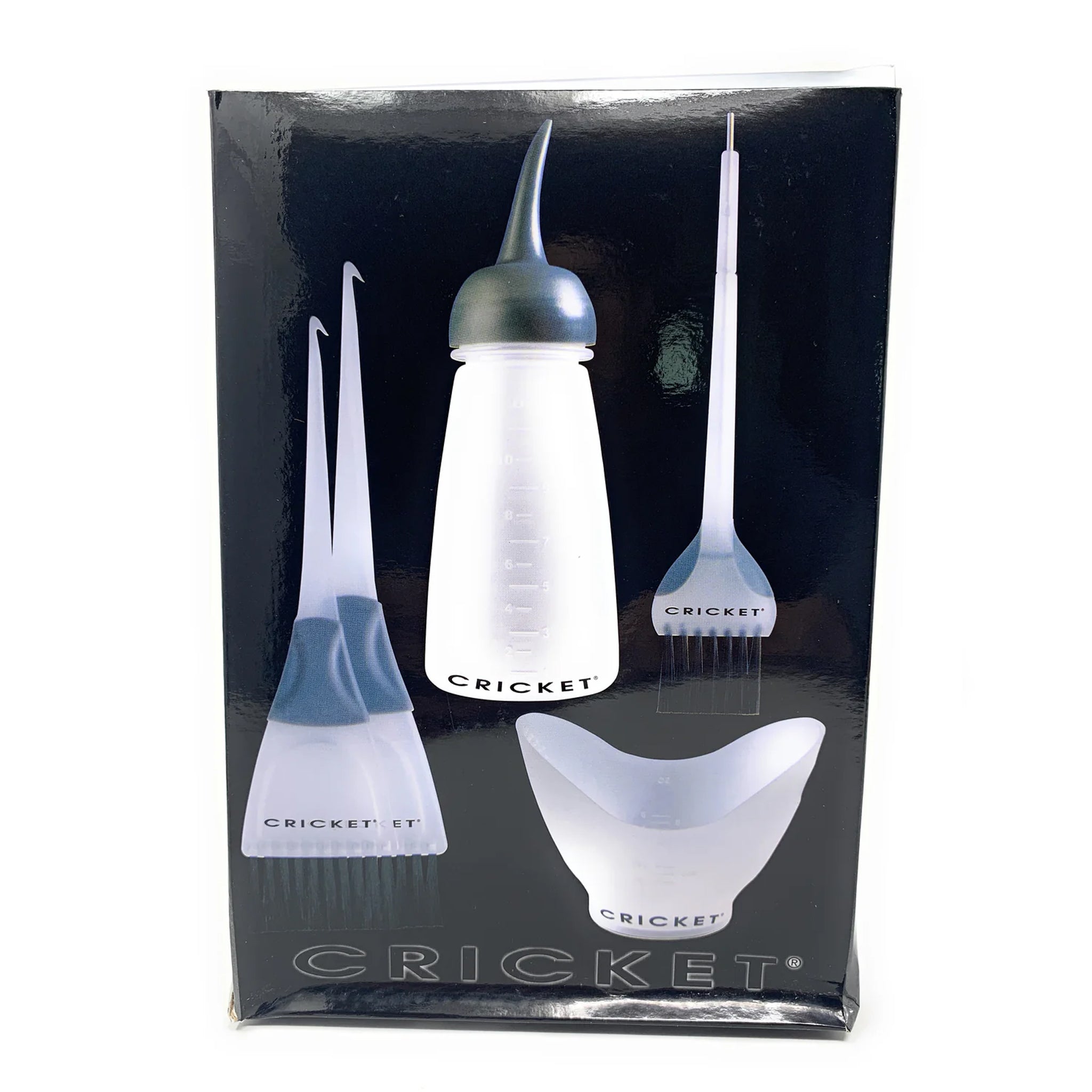 Professional Cricket Hair Dye Brushes & Mixing Bowl Set - Complete Hair Coloring Kit with Tinting Bowls & Applicator Brushes for Salon, Home Use & DIY Hair Coloring Projects