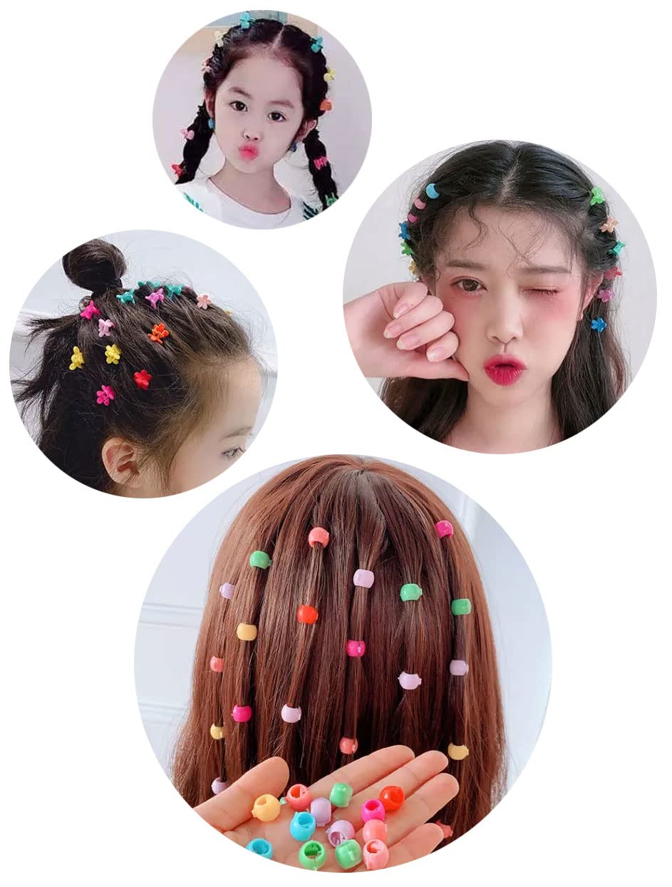 60PCS Mini Hair Clips Set - Cute Hair Claws, Snap Barrettes & Bow Pins for Toddlers, Girls, Women - Non-Slip Hair Accessories for School, Parties & Daily Styling