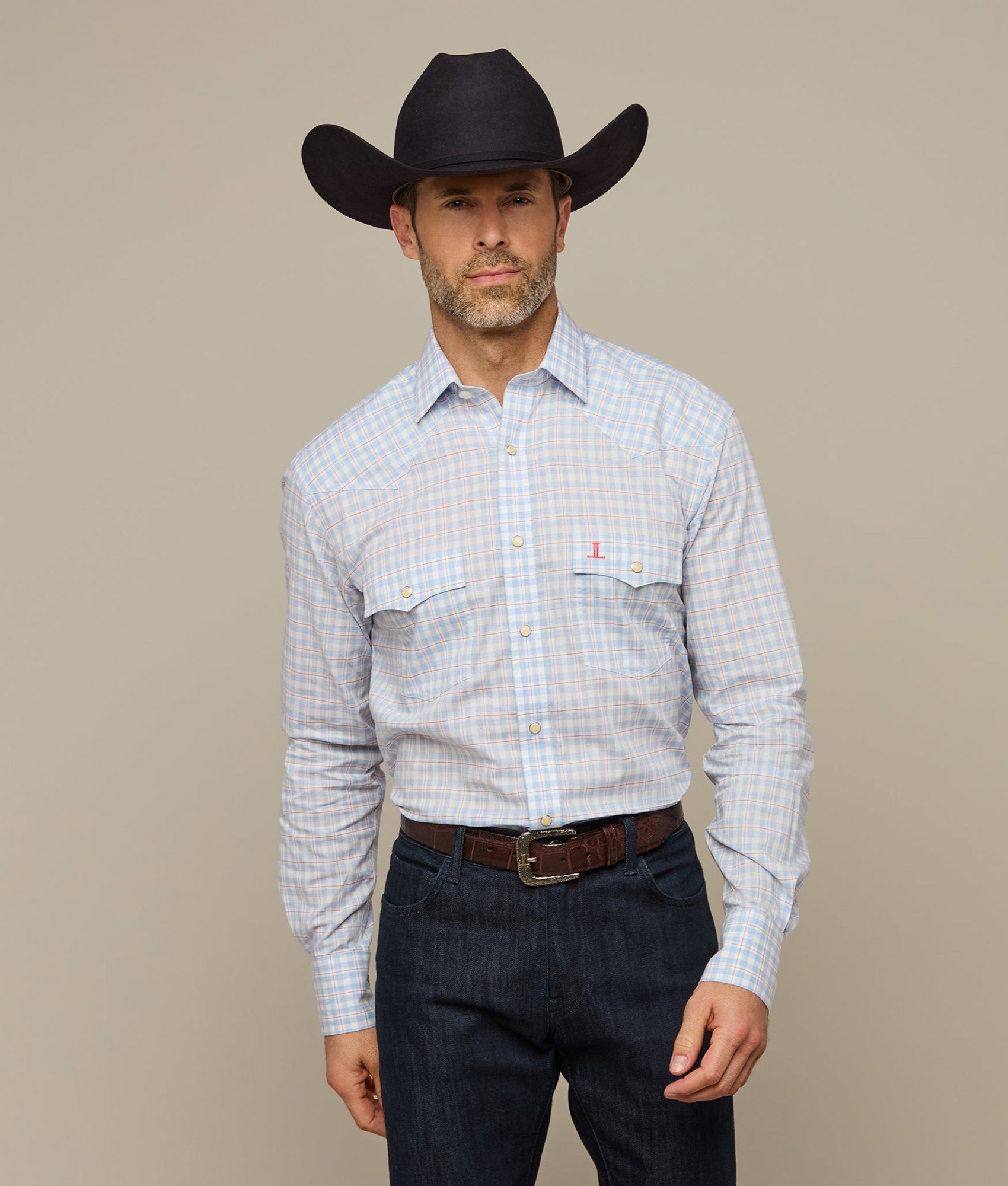 El Paso Plaids - Stylish Berry Blue Plaid Shirt for Men & Women | Perfect for Casual Outfits, Layering & Fall Fashion